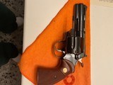 COLT PYTHON 4 INCH BLUED OLD SCHOOL LIKE NEW VERY NICE