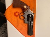 COLT PYTHON 4 INCH BLUED OLD SCHOOL LIKE NEW VERY NICE - 2 of 15