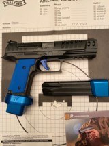 WALTHER Q5 MATCH SF TF EDITION BLACK AND BLUE - 10 of 15