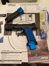 WALTHER Q5 MATCH SF TF EDITION BLACK AND BLUE - 4 of 15