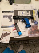 WALTHER Q5 MATCH SF TF EDITION BLACK AND BLUE - 1 of 15