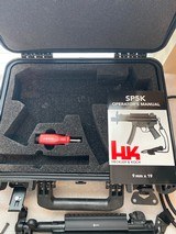 HECKLER & KOCH SP5K 9MM 4.5 BARREL MINT,, W/BOX AND MANUAL - 3 of 13