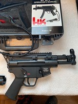 HECKLER & KOCH SP5K 9MM 4.5 BARREL MINT,, W/BOX AND MANUAL - 6 of 13
