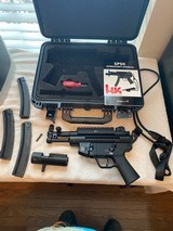 HECKLER & KOCH SP5K 9MM 4.5 BARREL MINT,, W/BOX AND MANUAL - 1 of 13