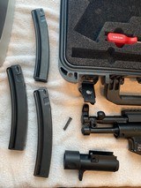 HECKLER & KOCH SP5K 9MM 4.5 BARREL MINT,, W/BOX AND MANUAL - 2 of 13