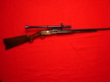 Remington model 12 .22 LR pump action with mossberg scope - 2 of 20