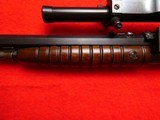 Remington model 12 .22 LR pump action with mossberg scope - 13 of 20