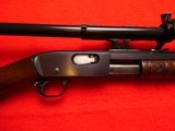 Remington model 12 .22 LR pump action with mossberg scope - 1 of 20