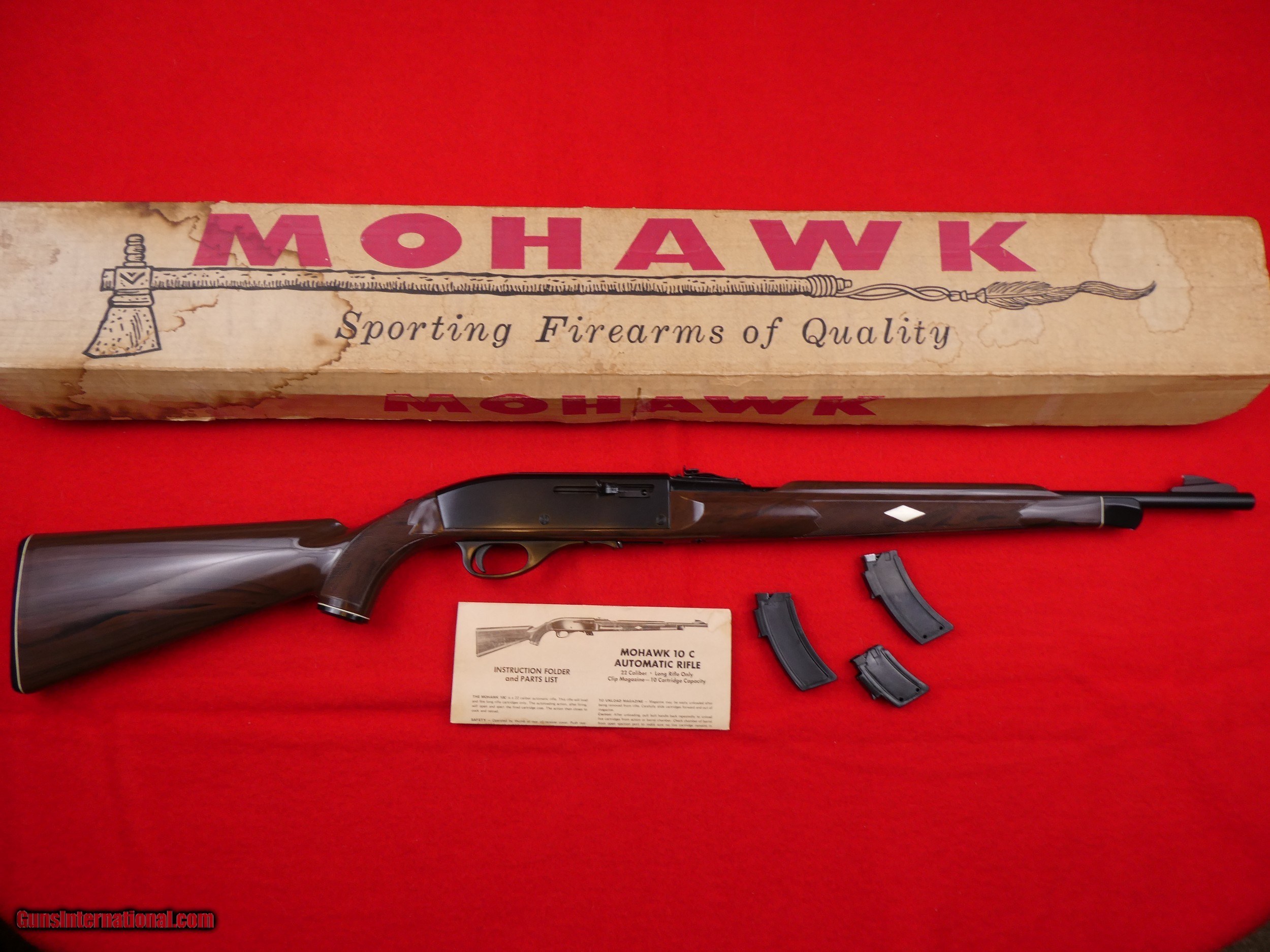 Remington nylon 10 C Mohawk .22 new in box unfired