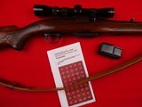 Winchester model 100 .308 rifle with scope etc. - 4 of 19