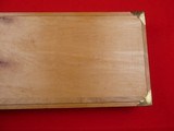 Solid Oak Hand made Shotgun or Rifle Box Lined - 9 of 20