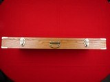 Solid Oak Hand made Shotgun or Rifle Box Lined - 2 of 20