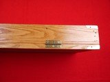 Solid Oak Hand made Shotgun or Rifle Box Lined - 6 of 20