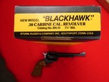 Ruger New Model Blackhawk .30 Carbine **AS new in Box**
Rare - 15 of 19