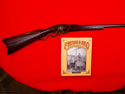 Evans Repeating Rifle.*** Freund Bro. Stamped *** Very Rare ***