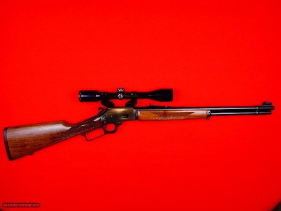 Marlin 1894 S .44 Rem Mag /.44 Special Lever Action Deluxe Carbine Made in 1991