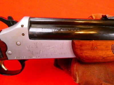 Savage Model 24 H DL .22 / 20 Ga. Combination Rifle/Shotgun **Early Deluxe Model Very nice Condition** - Image 17 of 19
