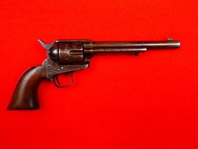 1st Generation Colt S.A.A. Ainsworth Inspected - One of 115 Revolvers Sold at Special Gov't sale for Custers Scouts Mfg. 1874 - Image 5 of 20