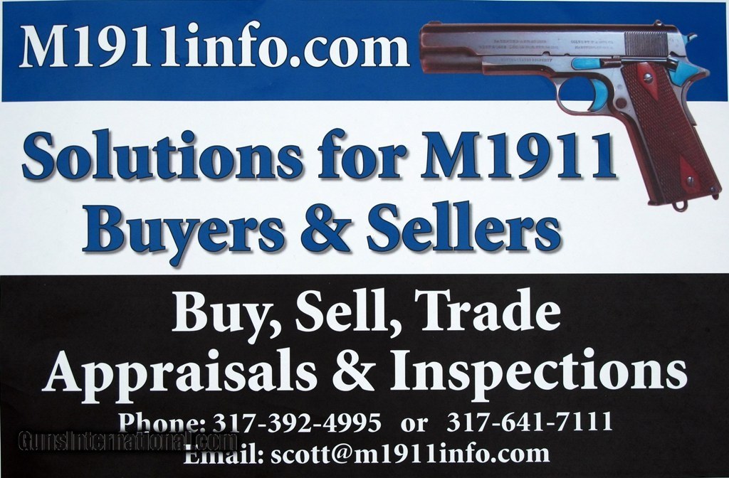 Rare 1924 Colt M1911A1 Transition