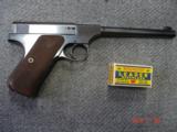 Colt Woodsman Target
MFG 1929 Lettered, SD Mayers Holster Vintage Ammo Neat Pre War Colt - 2 of 11