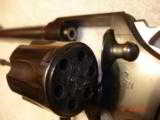 Colt Official Police .22Caliber 6" BBl. MFG 1953 Excellent in Original box Test target, Brush Handling the Handgun - 9 of 13