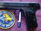 Colt Mod.1908 Pocket Auto .380 acp MFG 1929 Restored Blue - 3 of 9