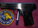 Colt Mod.1908 Pocket Auto .380 acp MFG 1929 Restored Blue - 4 of 9