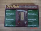Vintage Remington .22LR Golden Ctgs 6- 50 Rnd Boxes and Rem. Pocket knife 1970's NIB - 1 of 1