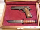 Browning Mod.1911-22 New In Case (100 Anniversary, with k-bar Knife Etc. - 1 of 5
