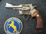 RARE Colt Trooper .357Mag.Bright Nickel ANIB MFG 1965 4