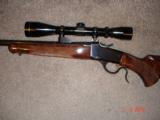 Browning Mod. 1885 Low wall Single shot falling block rifle .243Win. cal. MIB 3x9 Leupold scope - 10 of 10