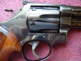 S&W Model 57 .41 Magnum MFG 1968 Looks Unfired 6 12" BBl. All target Opt. - 3 of 15