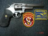 S&W Mod. 624 .44 Spec. 6 1/2" stainless MFG 1985 Excellent TT,TH. - 2 of 9