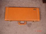 Rare Browning Tolex Case for .22 Browning take down rifles 1956? Mint with keys - 1 of 5