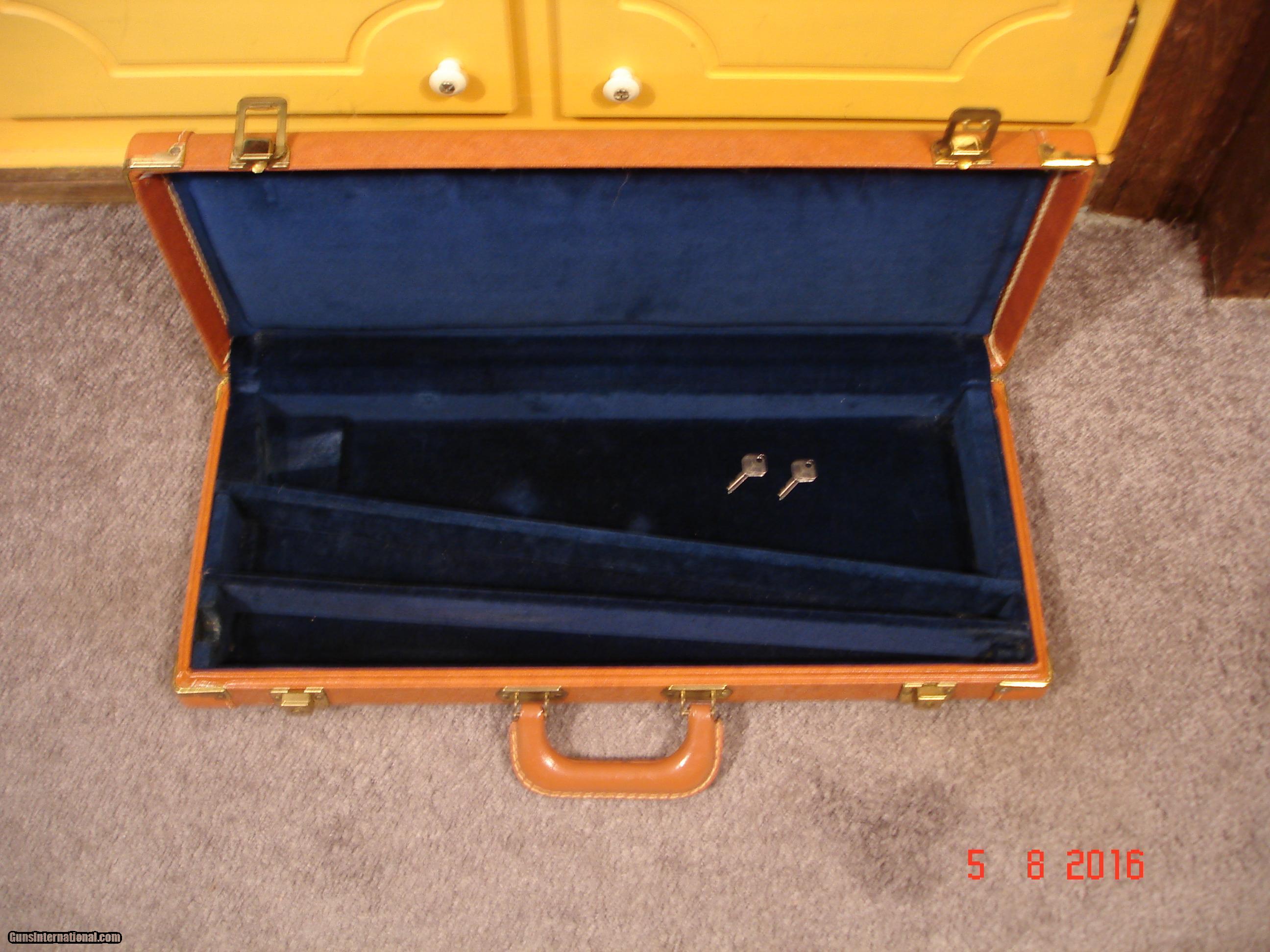 Rare Browning Tolex Case for .22 Browning take down rifles 1956? Mint
