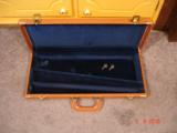 Rare Browning Tolex Case for .22 Browning take down rifles 1956? Mint with keys - 4 of 5