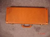 Rare Browning Tolex Case for .22 Browning take down rifles 1956? Mint with keys - 3 of 5