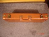 Rare Browning Tolex Case for .22 Browning take down rifles 1956? Mint with keys - 2 of 5