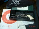 USFA China Camp SA .45 Colt MIB MFG 2002 5 1/2"BBL. Tru Ivory Stocks - 1 of 15