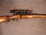 Mannlicher Schoenauer Carbine .257Rbts. Mod.1950 GH Mounts Unertl Falcon Scope - 3 of 14