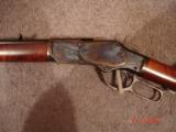 Uberti Mod. 1873 Rifle Cabela Spec. 30"Oct.BBl..44/40Win. Case Color rec. Mint - 7 of 15