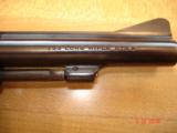 S&W 4-Screw .22/.32 Kit Gun Model of 1953 4" BBL.Flat Latch I-Frame Excellent - 3 of 14