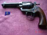 Rare USFA Bisley SA Revolver .45Colt Turnbull Bone Case colors Dome Blue 4 3/4" BBl. new unfired Walnut stocks No Box - 1 of 15