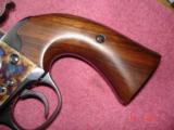 Rare USFA Bisley SA Revolver .45Colt Turnbull Bone Case colors Dome Blue 4 3/4" BBl. new unfired Walnut stocks No Box - 5 of 15