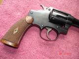 .32 Hand Ejector Regulation Police Pre-war D/A Revolver .32S&W Long 3 1/4"BBl. Excellent I-frame - 2 of 15