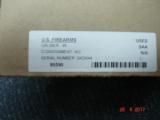 USFAPremium Sheriff Model .45 Colt B&C with Rare 3 1/2" BBl. and Ejector White Checkered Stocks As New in Original Box MFG Nov. 2007- 3 of 15