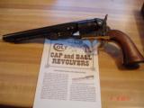 Colt
US Cavalry 200th Anniversary 2- Gun Set MFG 1977 Walnut Case, Colt 1860 Army Percussion Revolvers all Accoutrements, Unfired As New - 5 of 12