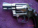 S&W Model 37 Chief's special Airweight Flat latch Bright Nickel MFG 1962 2" BBl. .38 Spec. Cal. Steel Cyl. MINT - 11 of 11