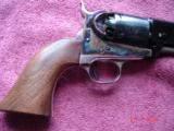 Rare USFA 1851 US Navy Revolver .36Cal. Percussion 7 1/2" Oct bbl. NIB Smooth walnut Stocks Original Box Etc. Very Fee Made! - 7 of 15