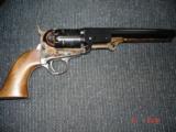 Rare USFA 1851 US Navy Revolver .36Cal. Percussion 7 1/2" Oct bbl. NIB Smooth walnut Stocks Original Box Etc. Very Fee Made! - 4 of 15